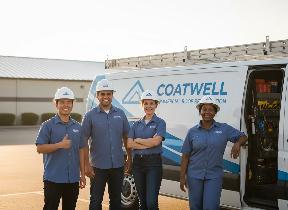 Commercial roof coating company in Caulfield, MO